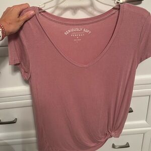 Aeropostale Mauve tee